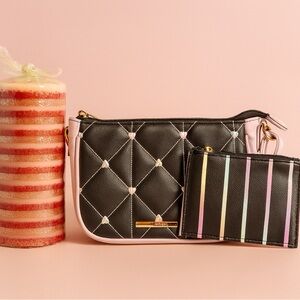 Betsy Johnson & Festive Striped Candle 🎁